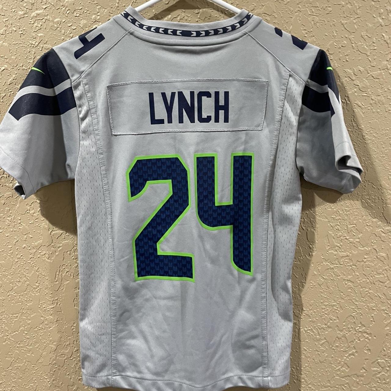 Seattle Seahawks Marshawn Lynch Nike Football Jersey - Depop