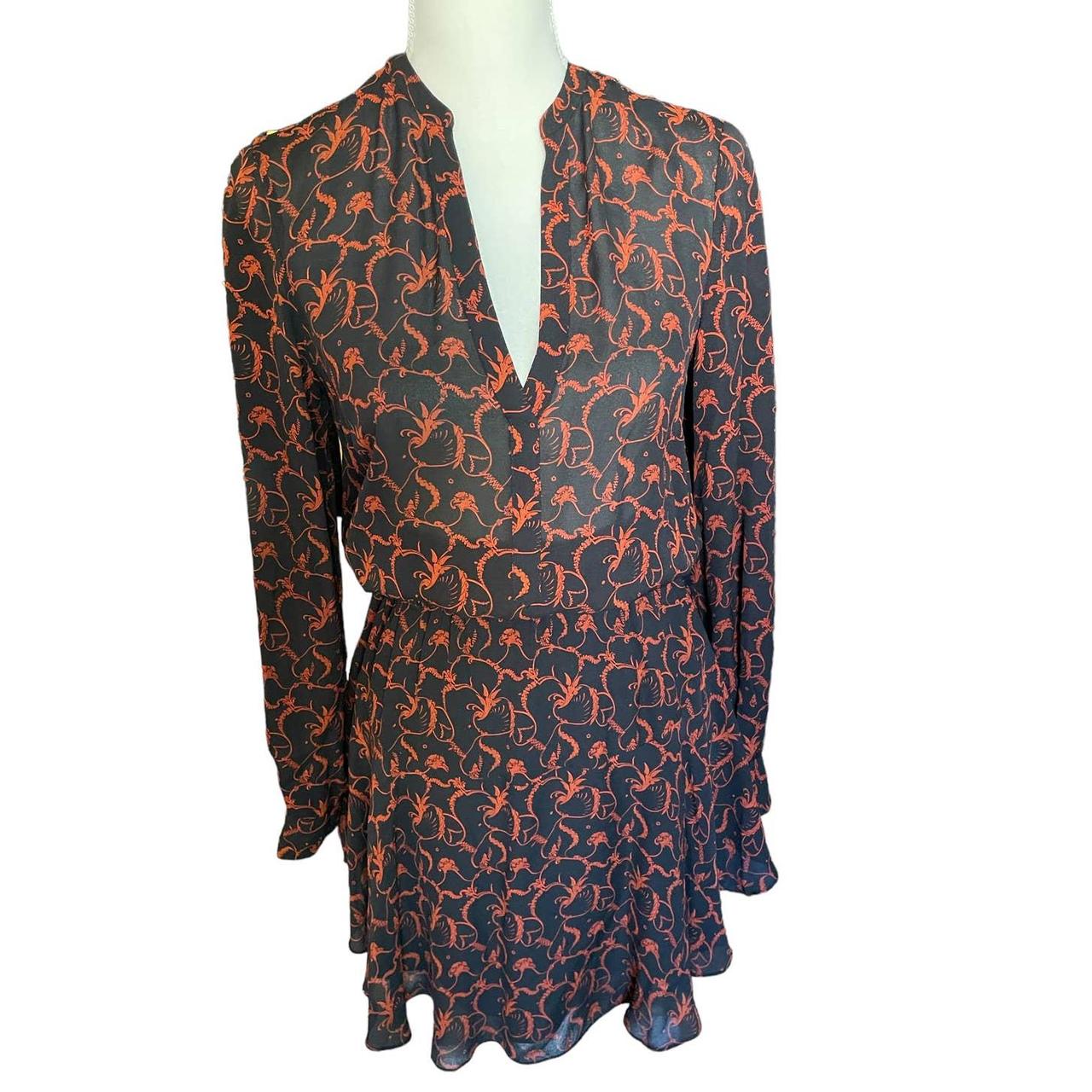 Topshop paisley shirt clearance dress