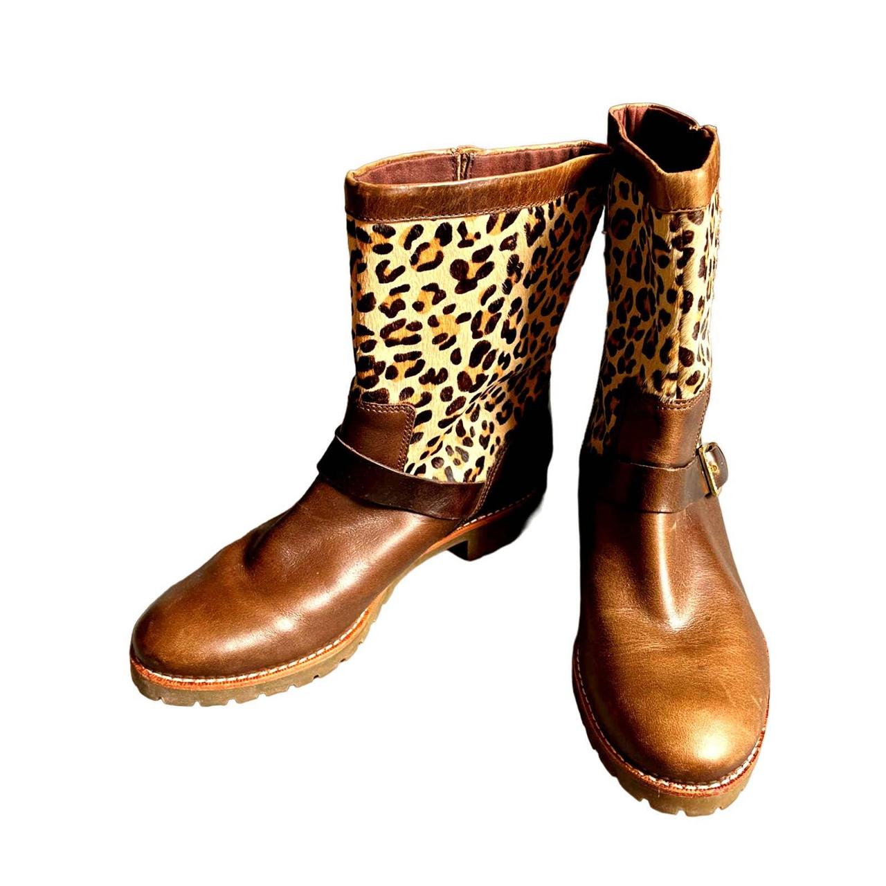 Cheetah sperry best sale boots