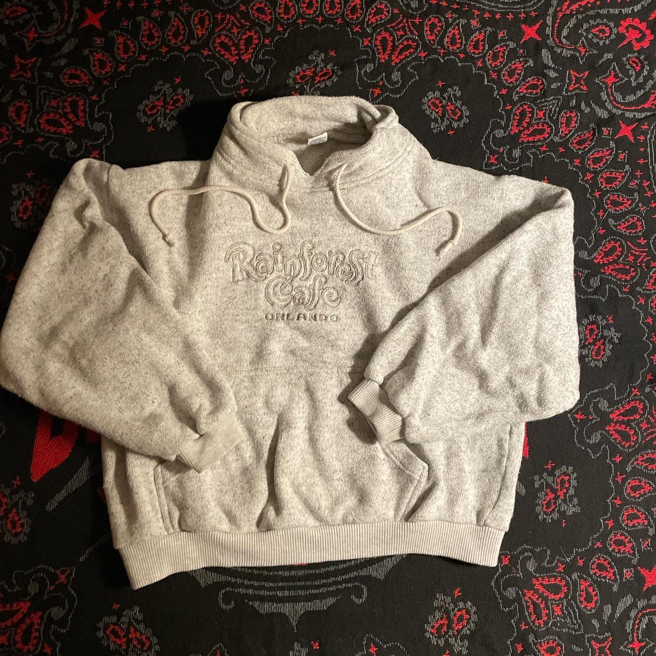 Vintage rainforest cafe sweatshirt size small men Depop