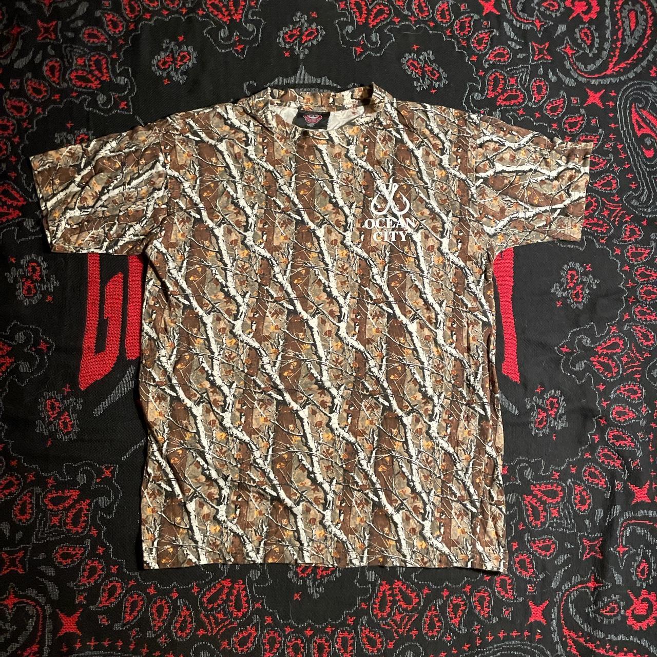 Vintage Camo T shirt size 2xl men’s... Depop