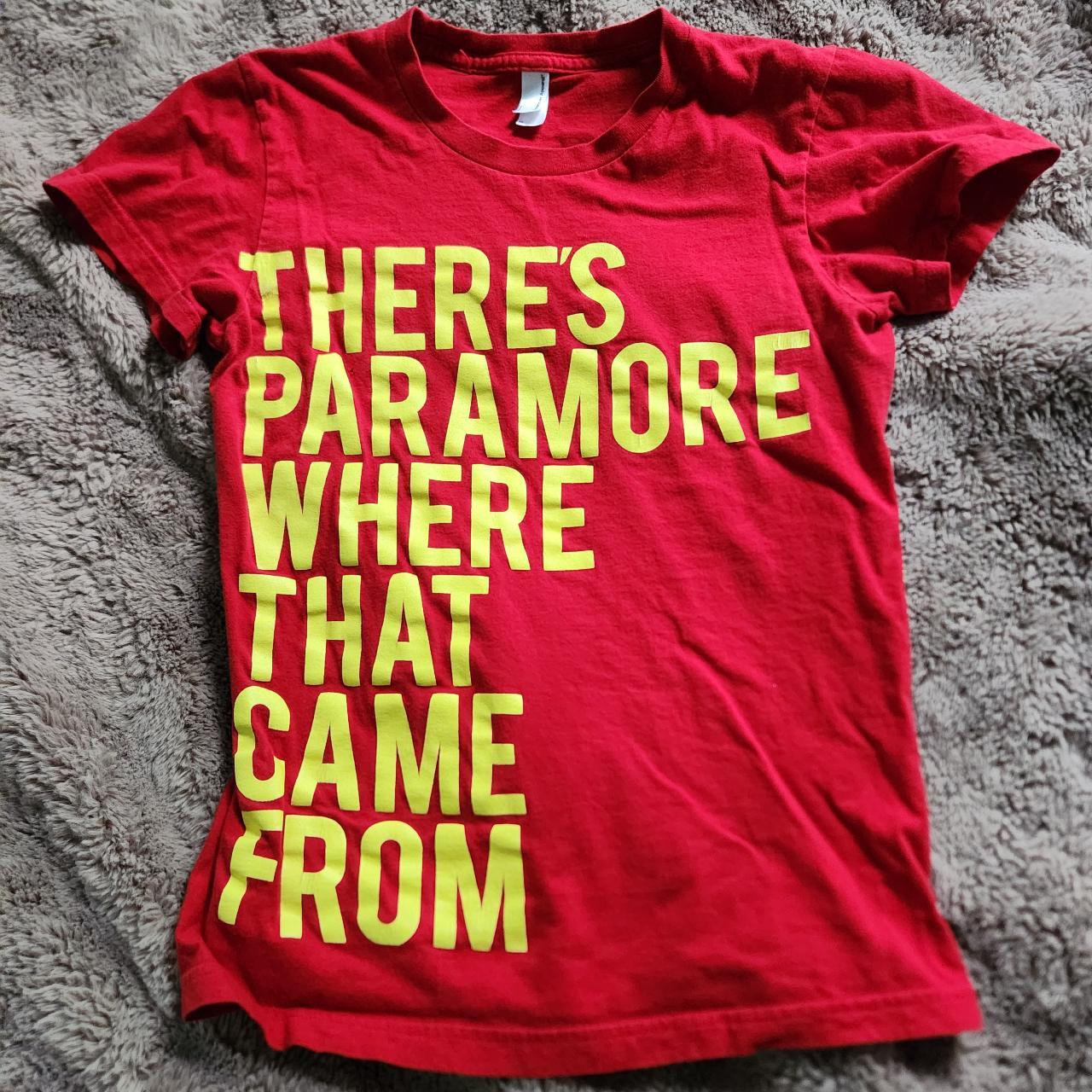 American Apparel Women's Red T-shirt