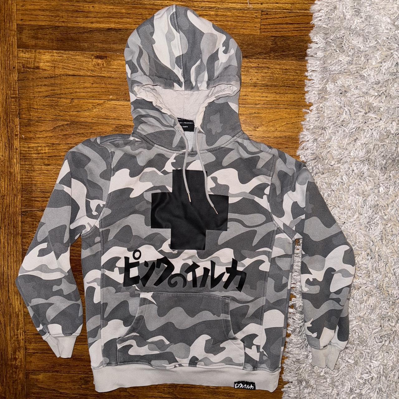 Pink Dolphin Hoodie, Size Small, Will ship AS SOON