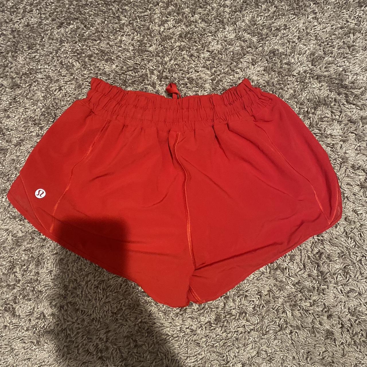 NWOT Lululemon Hotty Hot LR Shorts 2.5 *Dark Prism - Depop