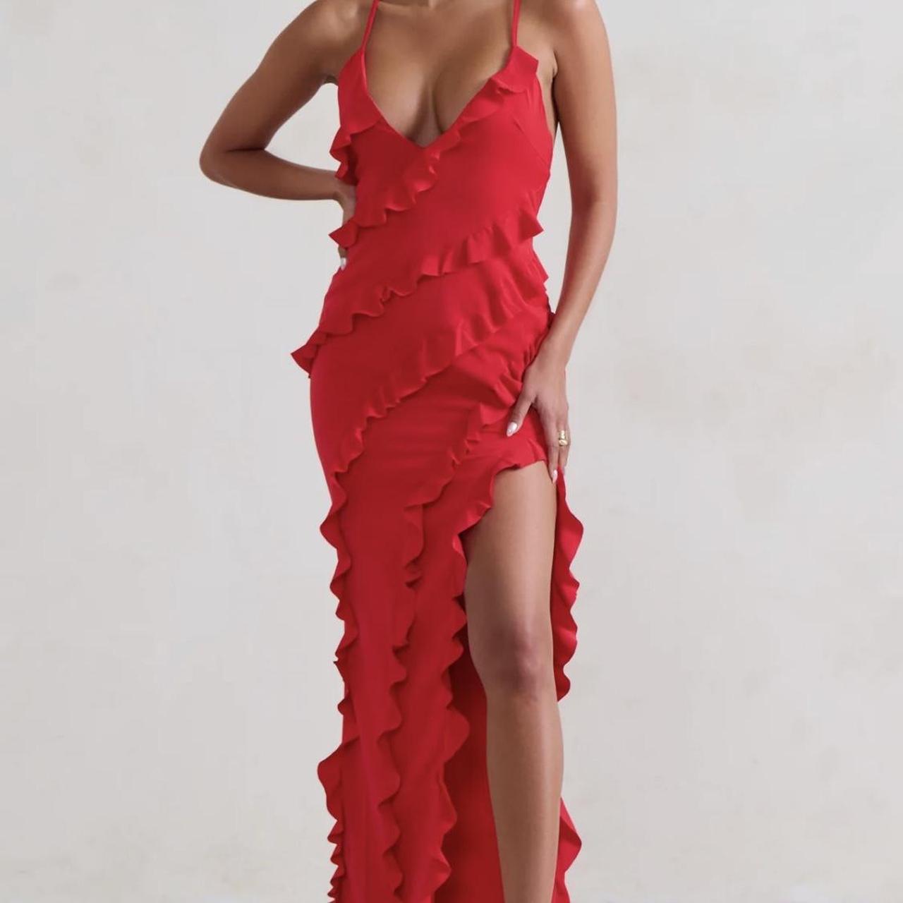 Selling this Club L London red dress perfect for... - Depop