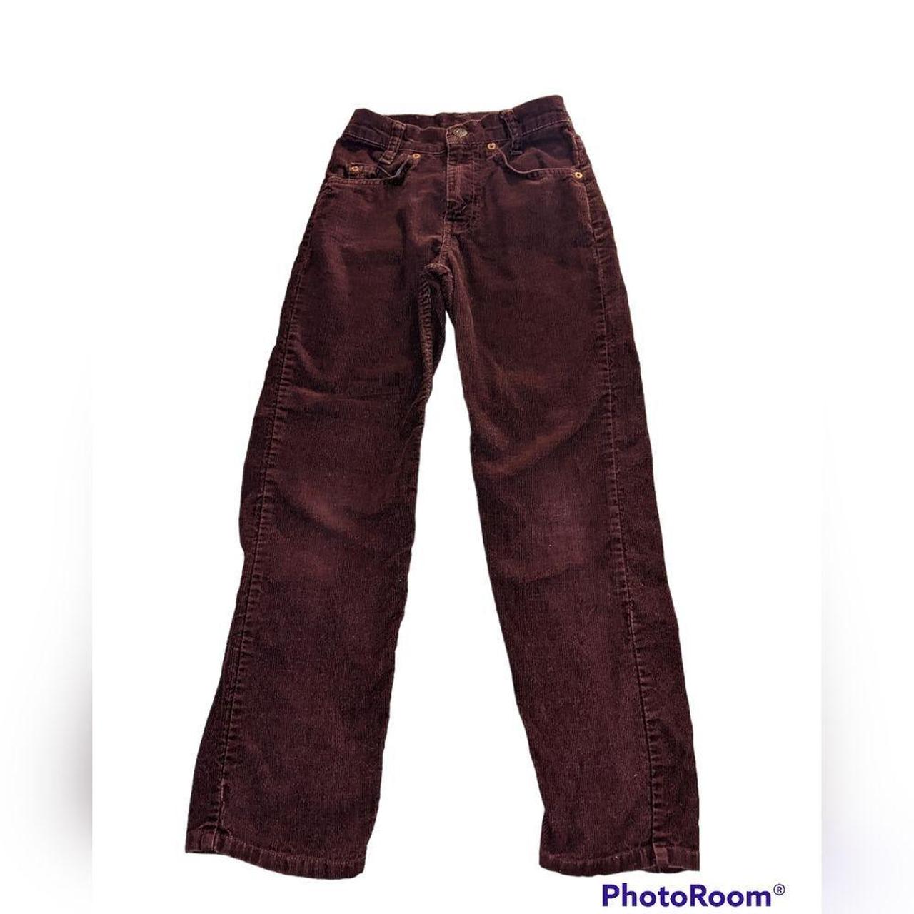 Levi's vintage brown corduroy pants student fit,... - Depop