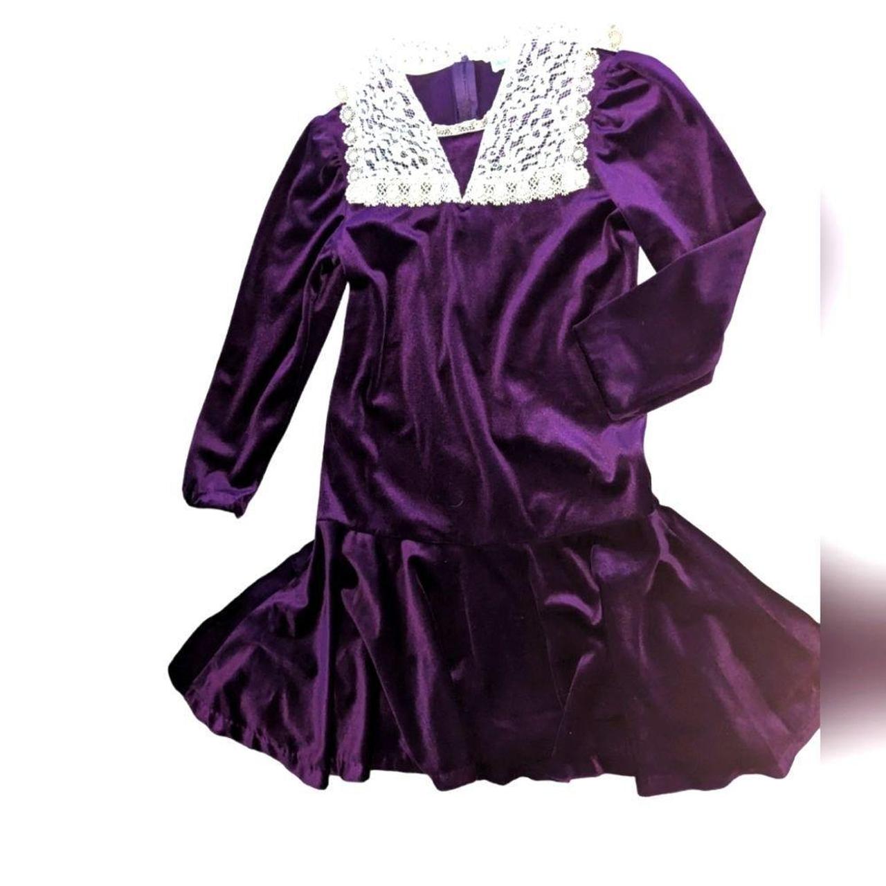 Rare Editions Girls Purple Dress