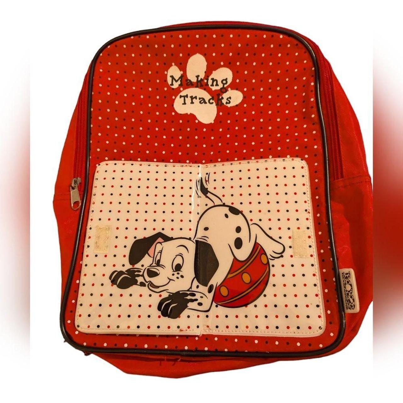 Disney 101 Dalmatians VTG 90s Mini selling Kids Backpack Sailor Puppy Red Blue Striped