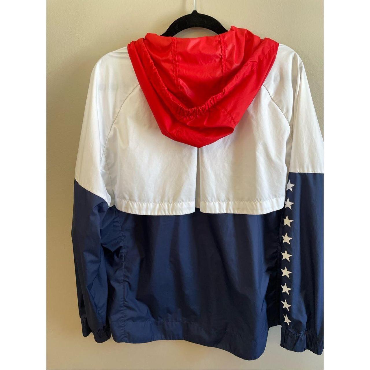 Nike Women's White and Red Jacket