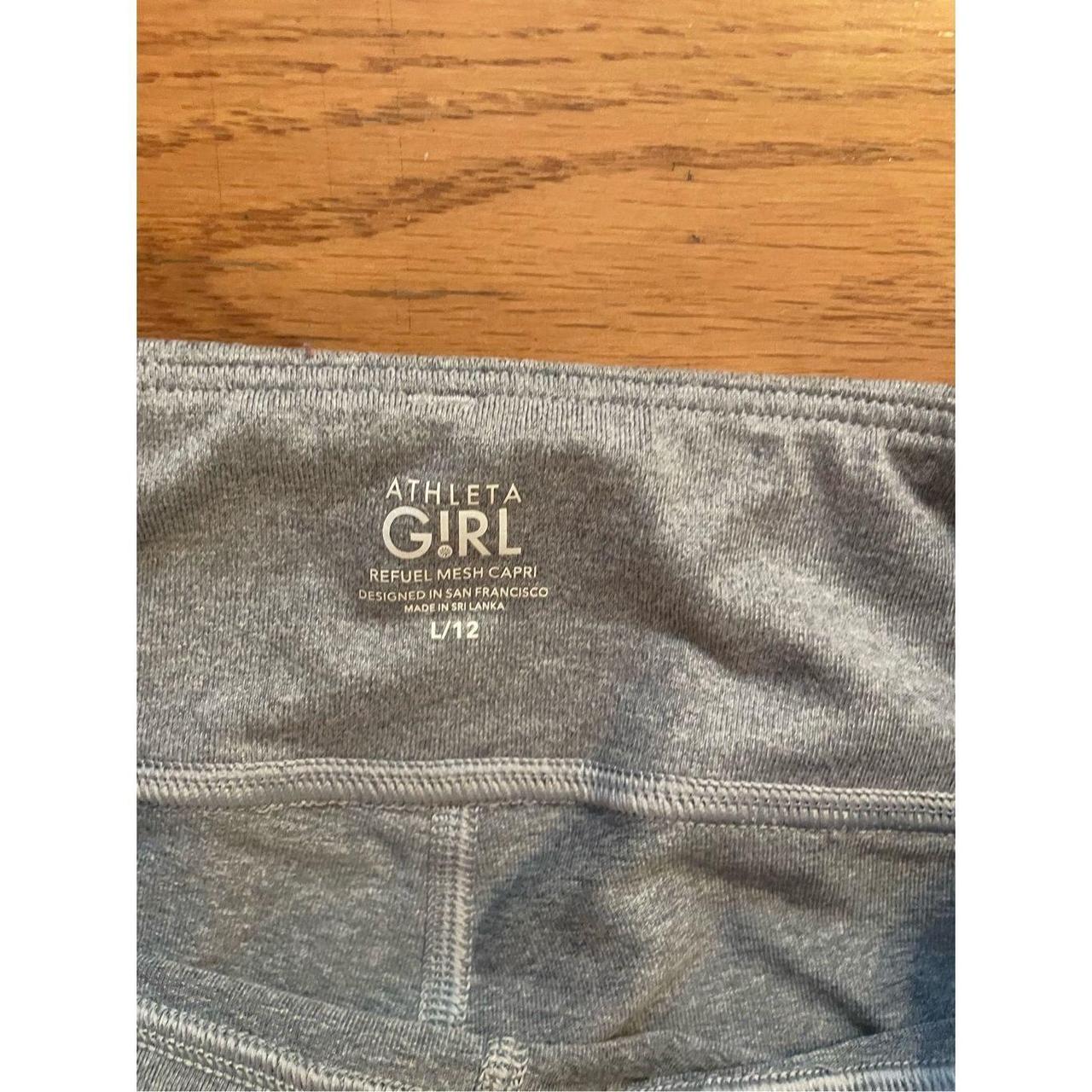 Athleta Girls grey leggings. Perfect for sports, - Depop