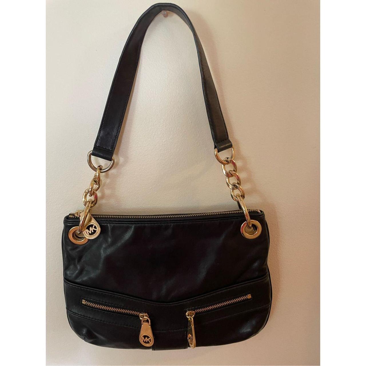 Michael Kors Black Leather Purse Dimensions 11.5 x Depop