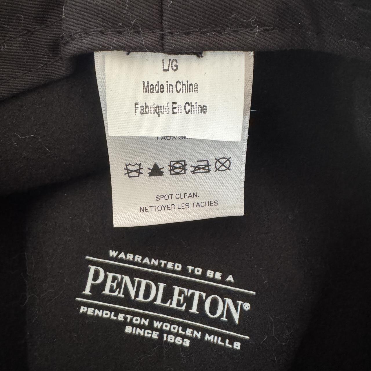 Pendleton Men's Hat - Black – Black Pendleton cru… - image 4