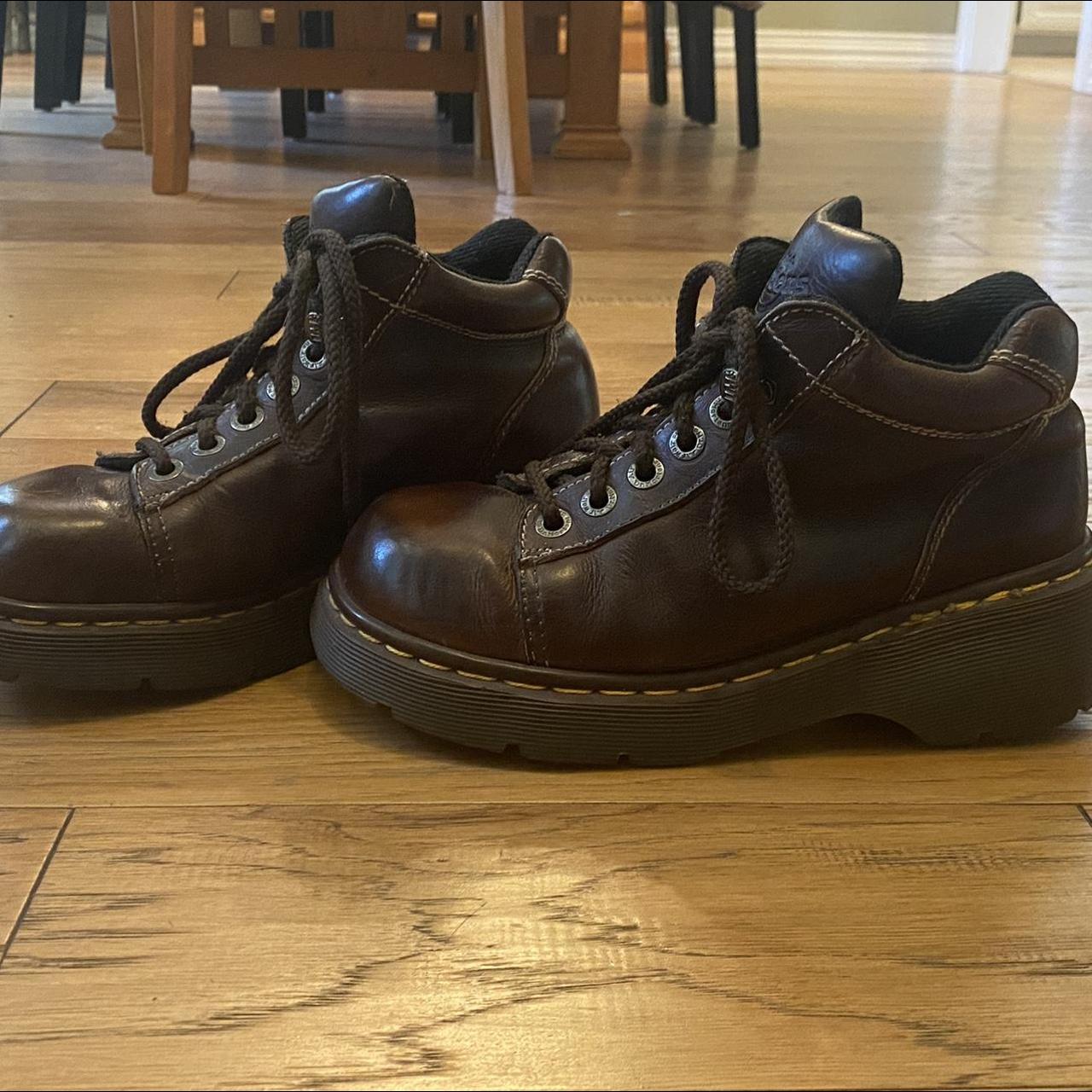 Dr. Martens Women's Brown Boots (3)