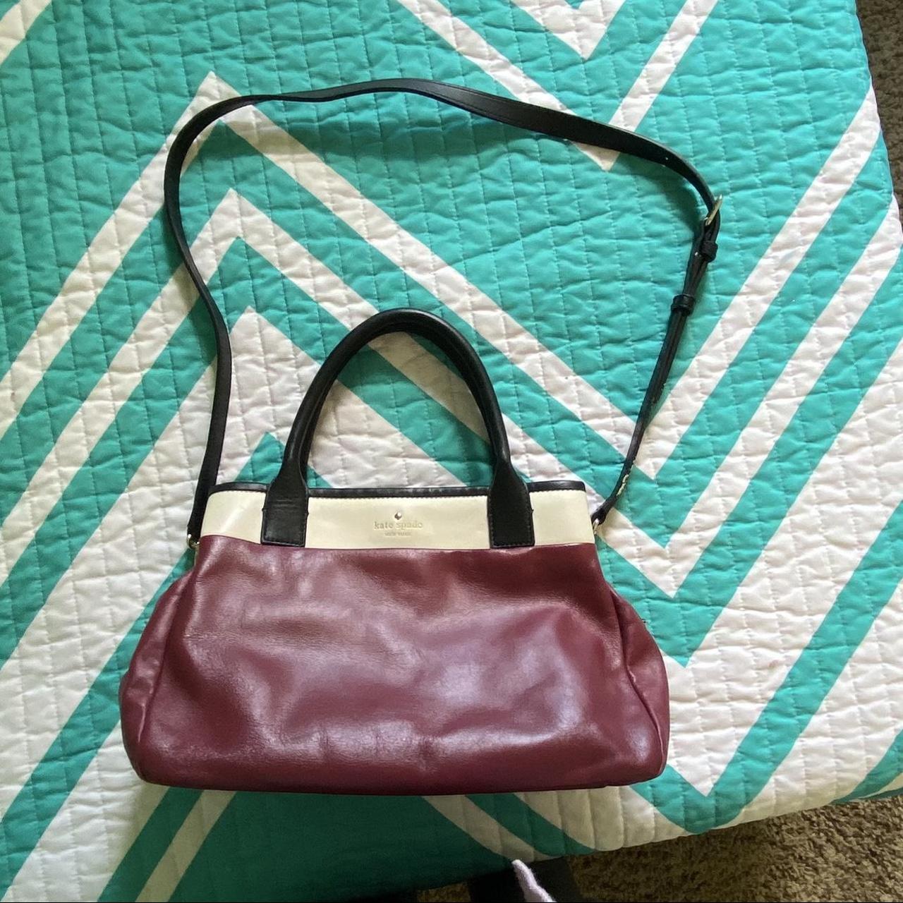 Preowned authentic Kate Spade bag. Made with Cow - Depop