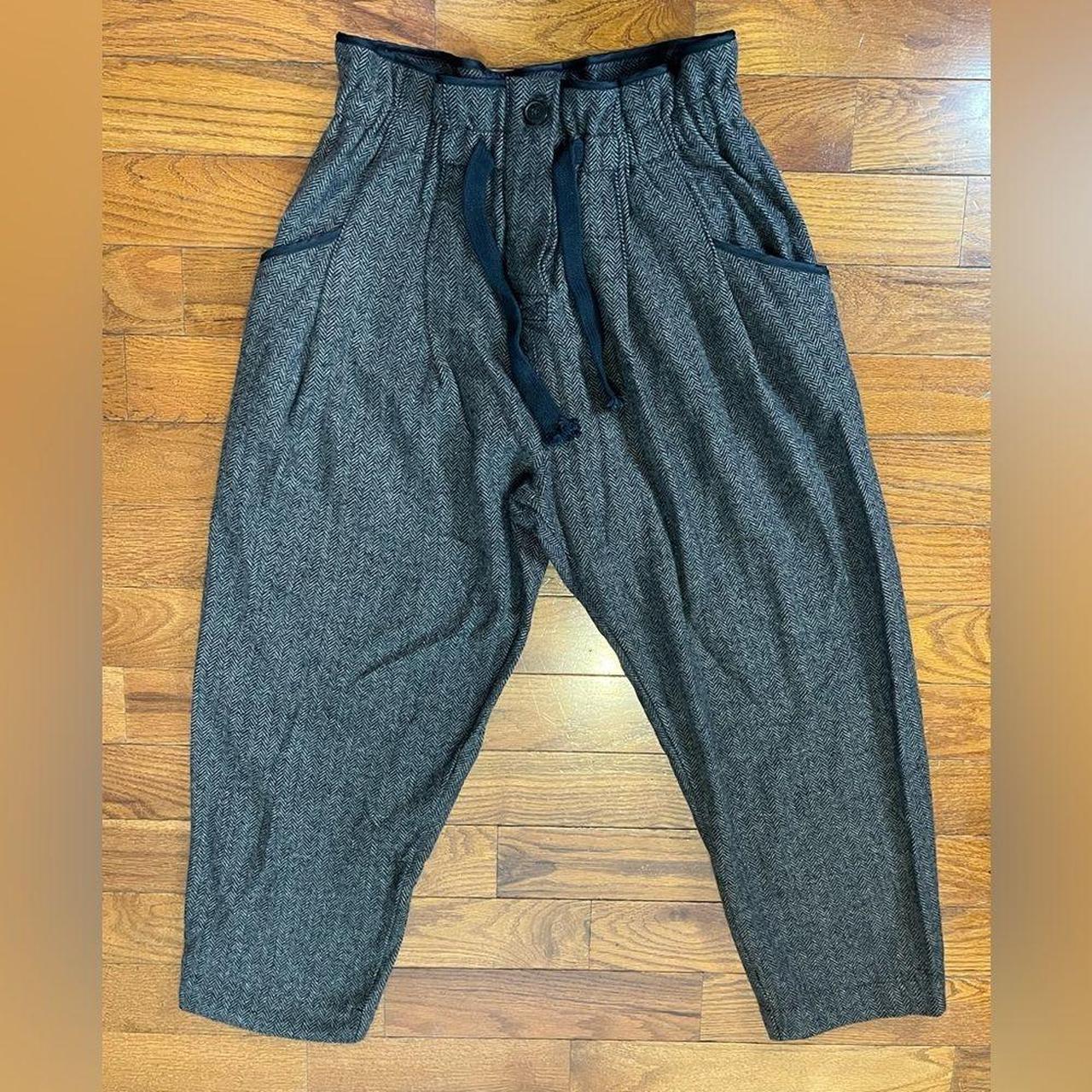 Source Unknown Women's Pants - Grey/Black - L – E… - image 1