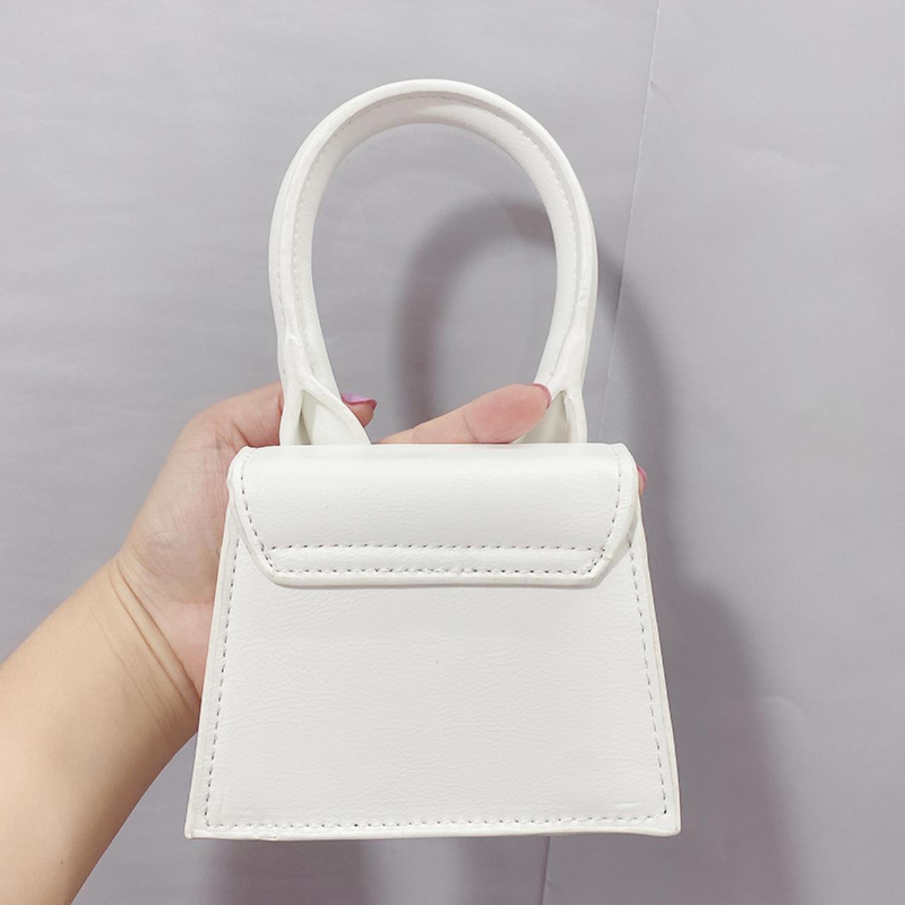 Jacquemus Women's White Bag | Depop