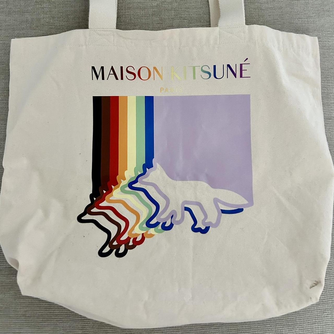 Maison Kitsune x The Trevor Project Pride Collection... - Depop