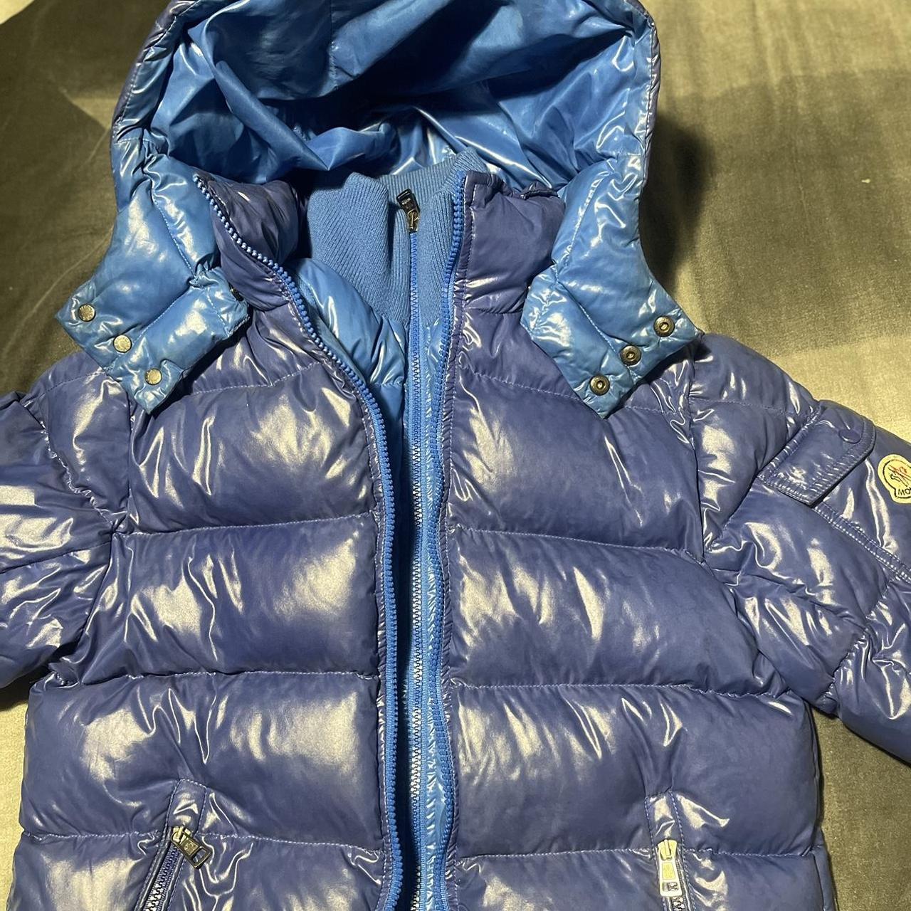 Moncler Men's Blue Jacket | Depop