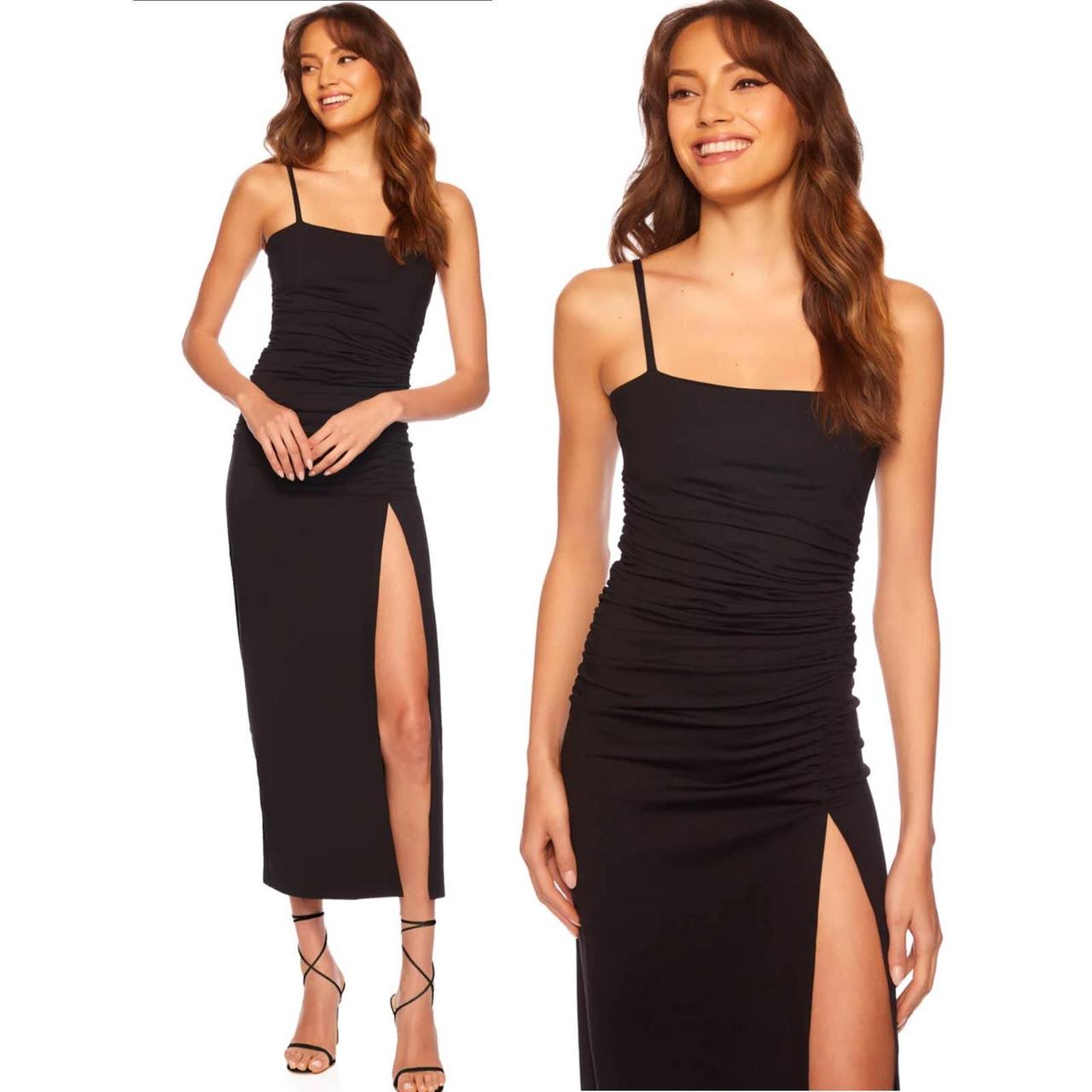 susana monaco thin strap nylon slip dress