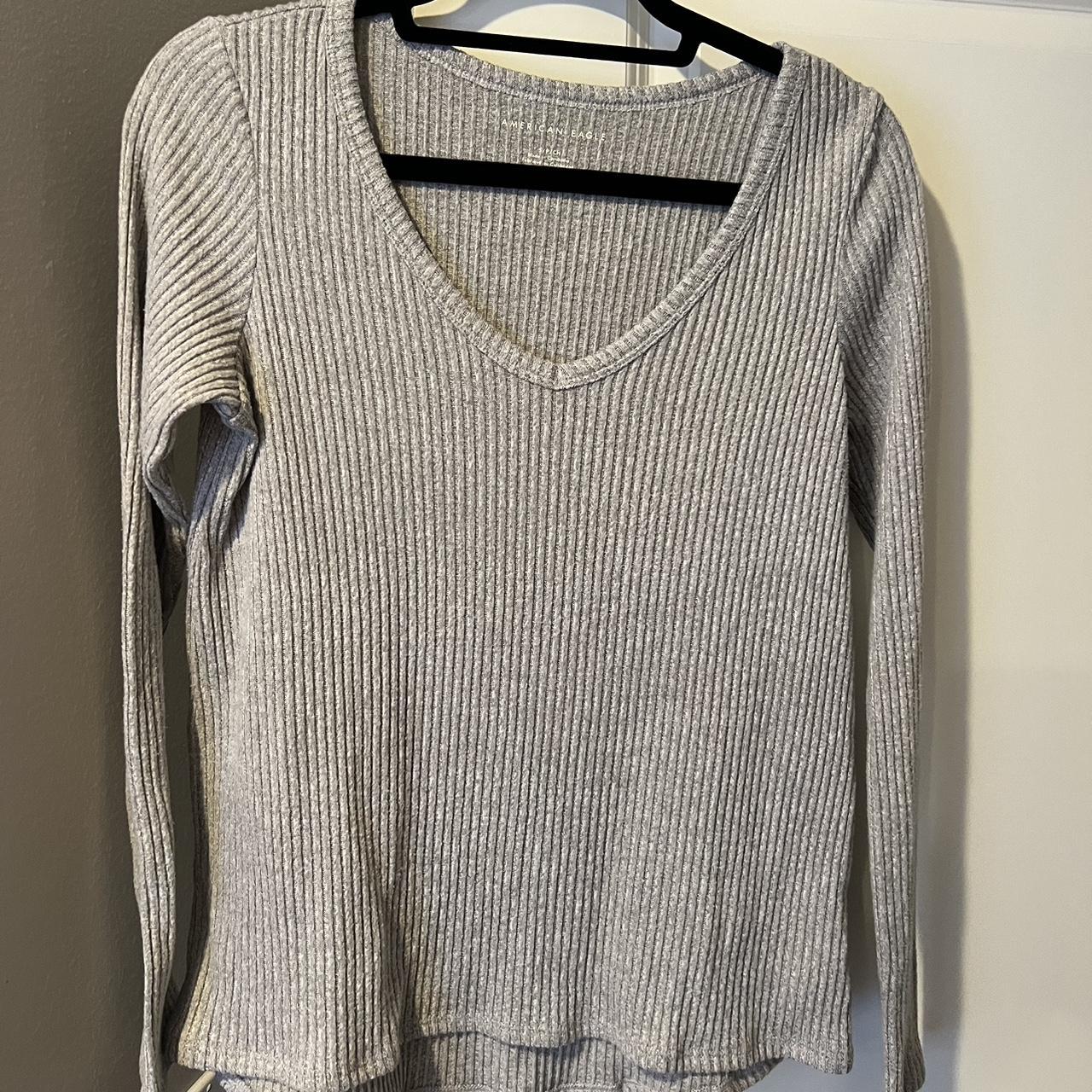 comfiest sweater from american eagle! material is... - Depop