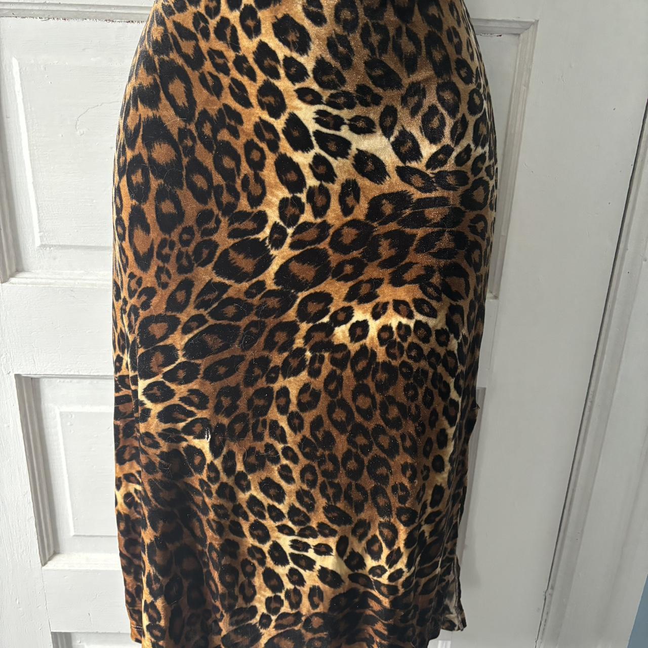 Leopard print midi skirt cheap canada