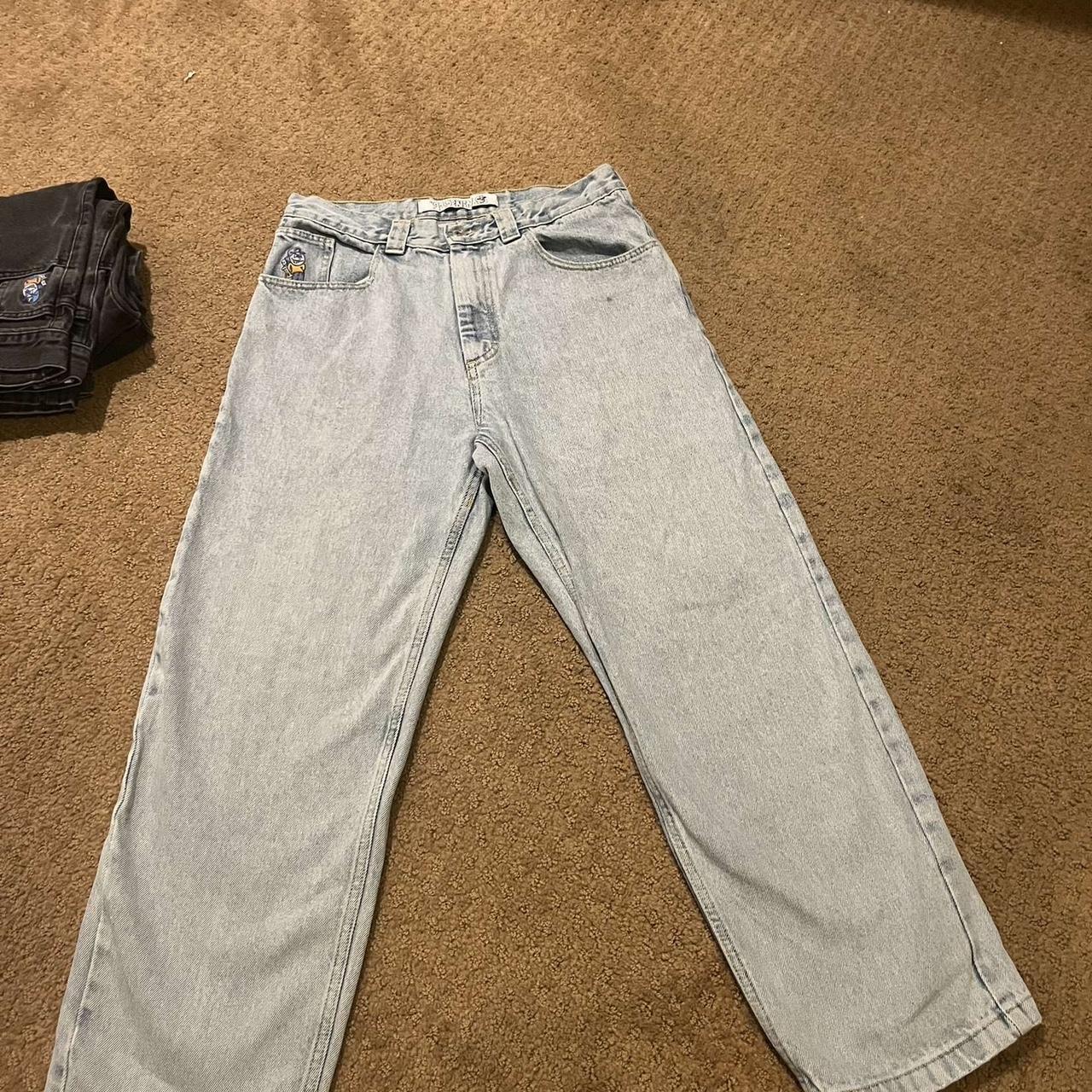 Polar 93 denim, 30-30#polar skate co#fucking... - Depop