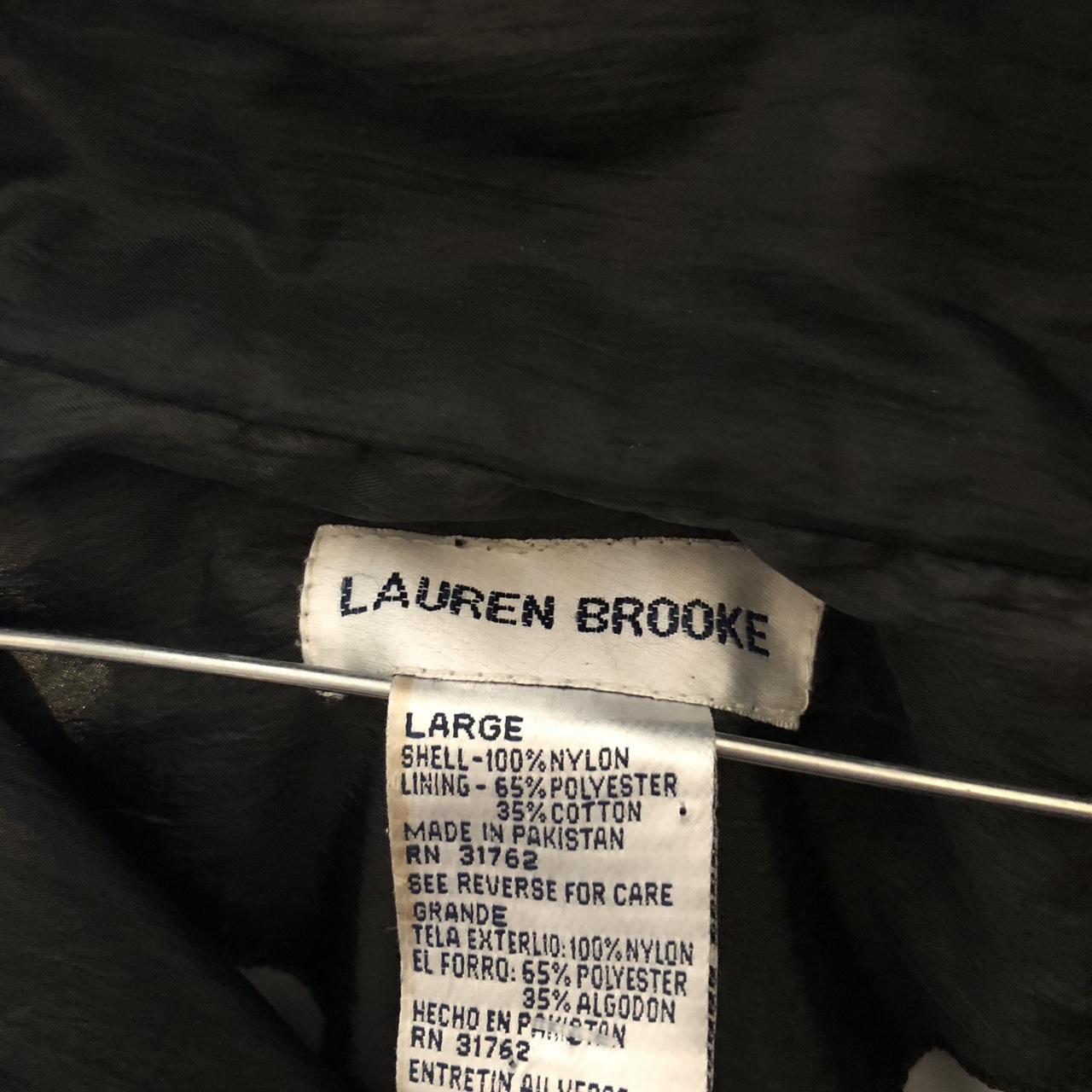 Vintage 90s Lauren Brooke Windbreaker Jacket Fall... - Depop