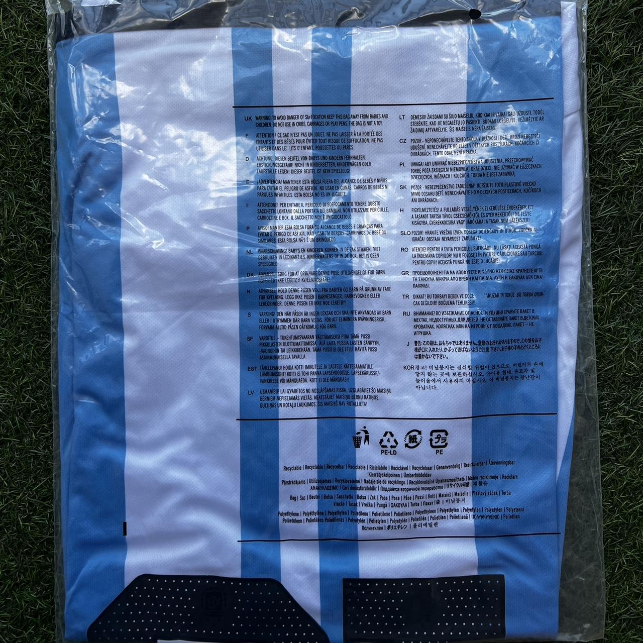 Adidas World Cup 2022 Messi Argentina 3 stars Jersey - Depop