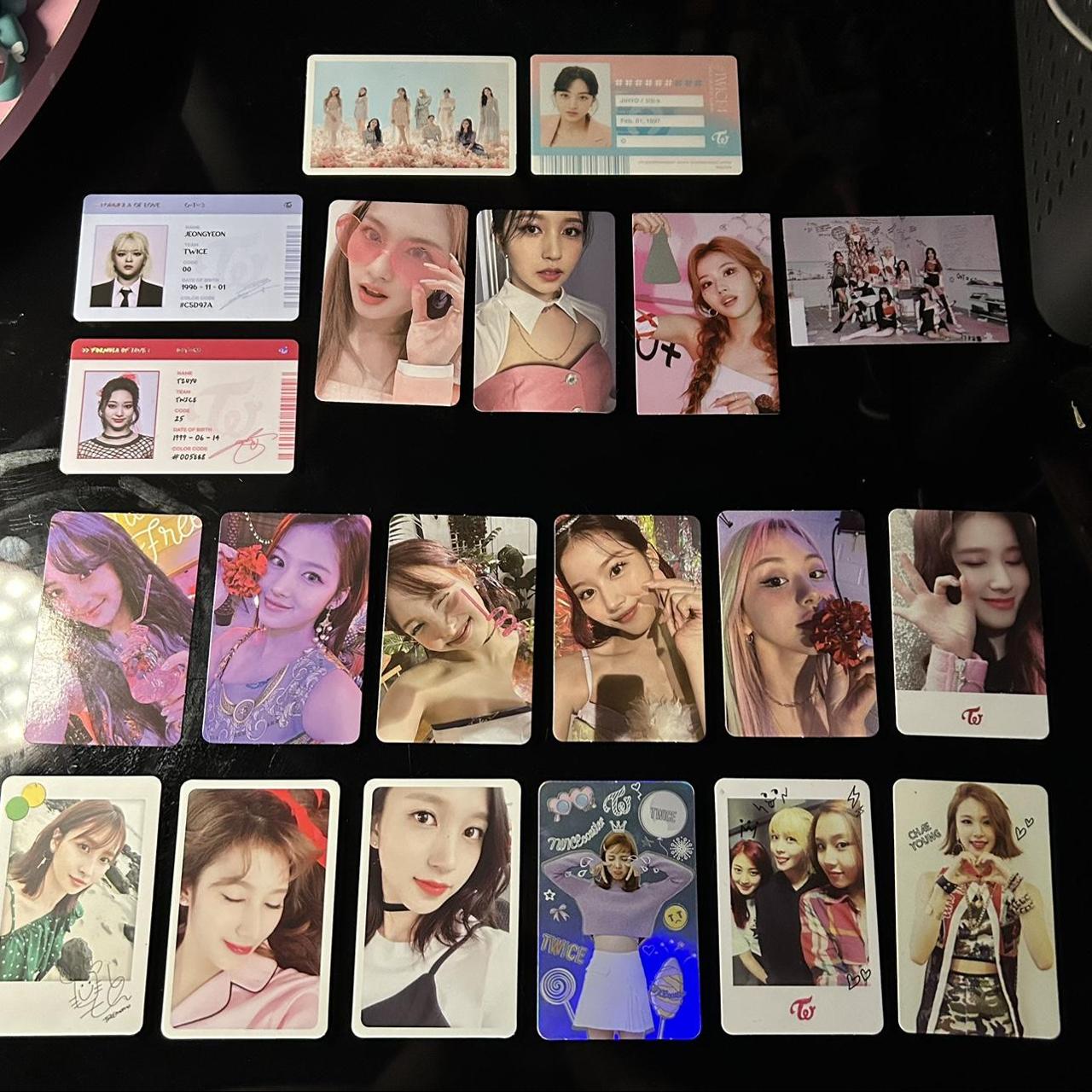 twice photocards; all my twice pcs!! from yes or... - Depop