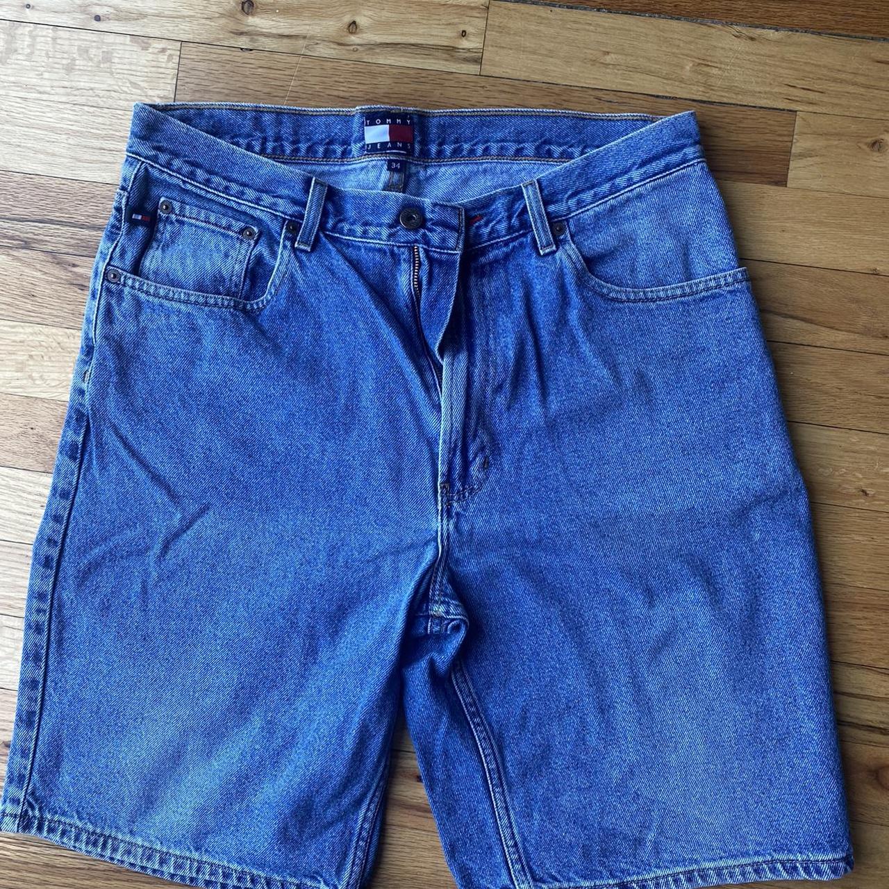 Tommy Hilfiger Jean Shorts • Size 34 mens • 10/10... Depop