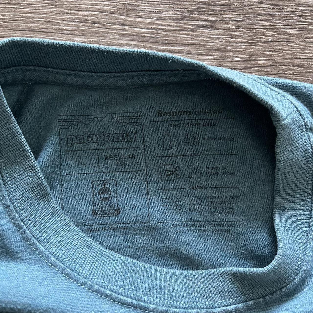 Patagonia Fish Logo Long Sleeve T-Shirt ♋️ ITEM - Depop