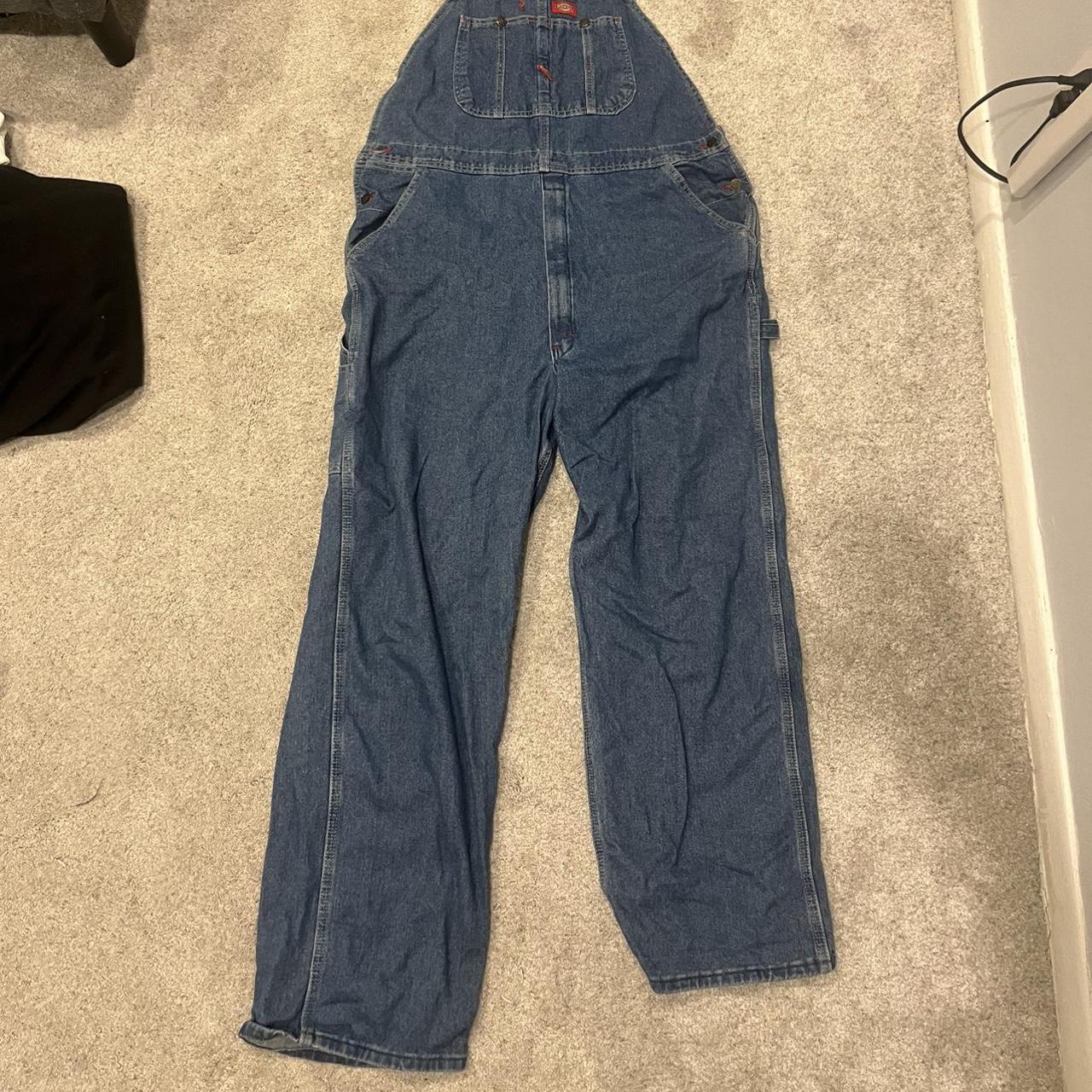Dickies Men's Dungareesoveralls Depop