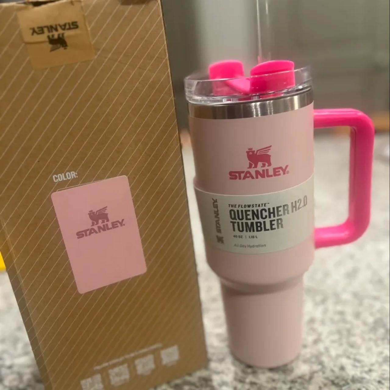 40z flamingo two tone stanley unused and new... Depop