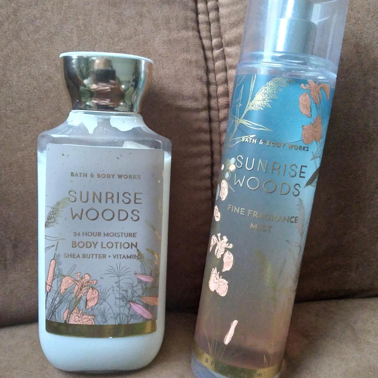 Bath & Body Works Blue and Gold Fragrance Depop