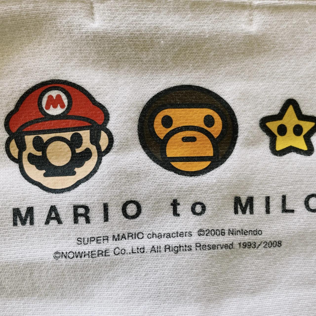 Vintage 2008 Bape A Bathing Ape Baby Milo X Nintendo | Depop Vintage 2008 Bape A Bathing Ape Baby Milo X Nintendo | Depop
