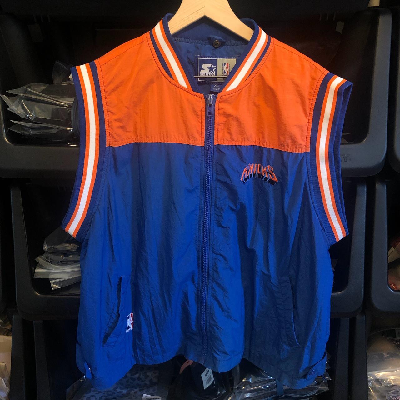 New York Knicks Vintage 90s Authentic Starter - Depop