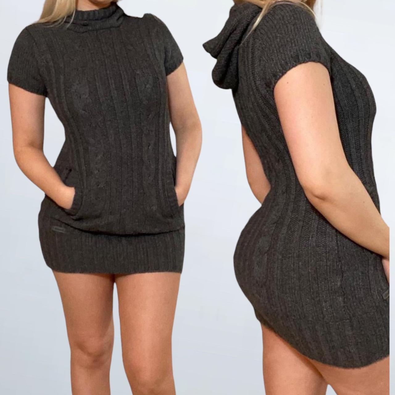 Bench Hooded jumper dress Rare BENCH vintage... Depop