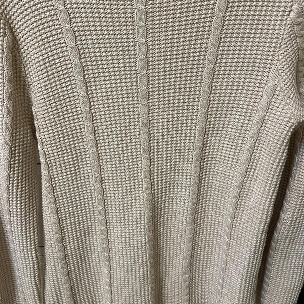 Source Unknown Women's Sweater - Cream - S – Jean… - image 5