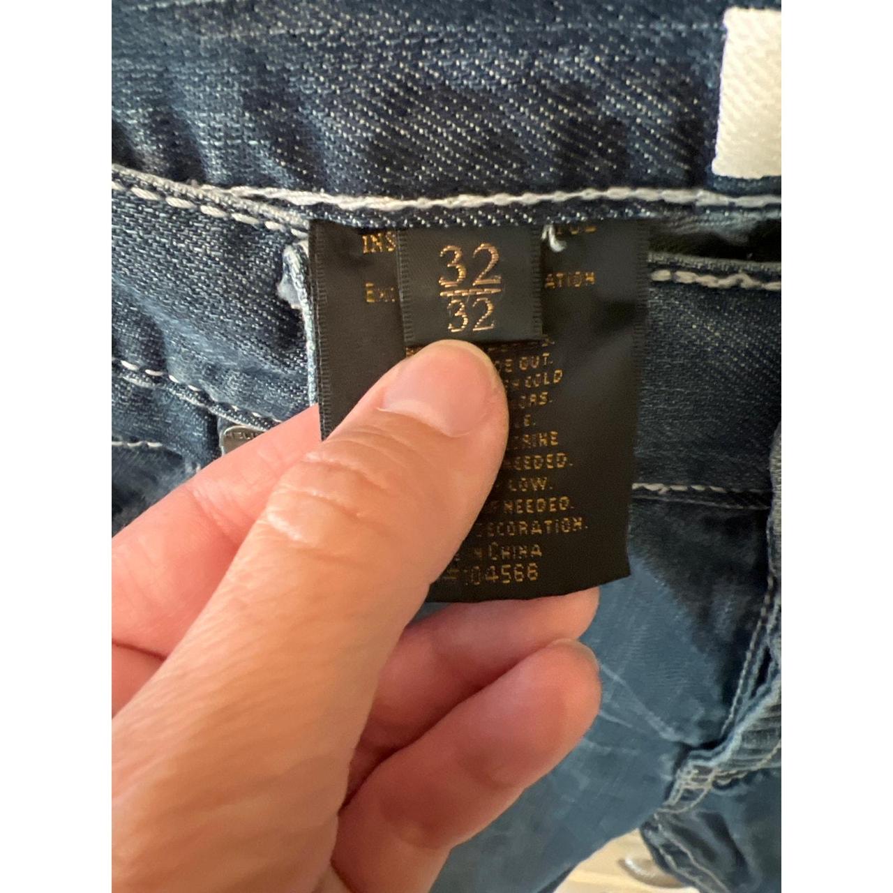 Source Unknown Men's Jeans - Blue/White - 32" – Y… - image 4