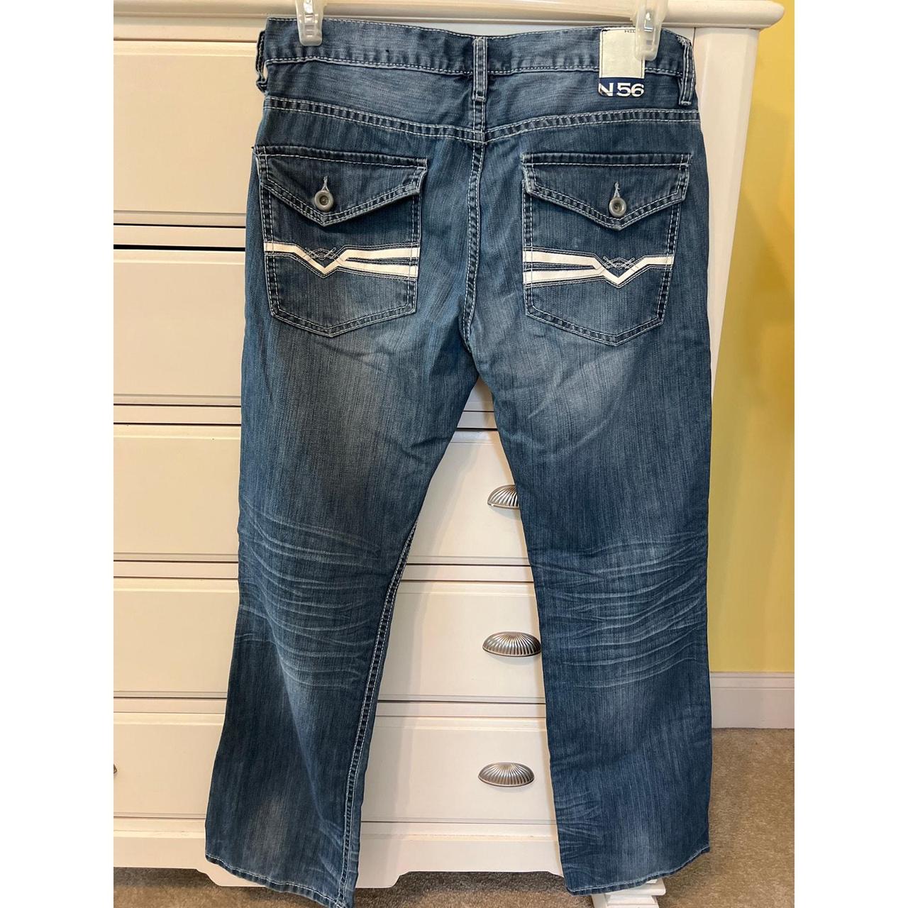 Source Unknown Men's Jeans - Blue/White - 32" – Y… - image 2