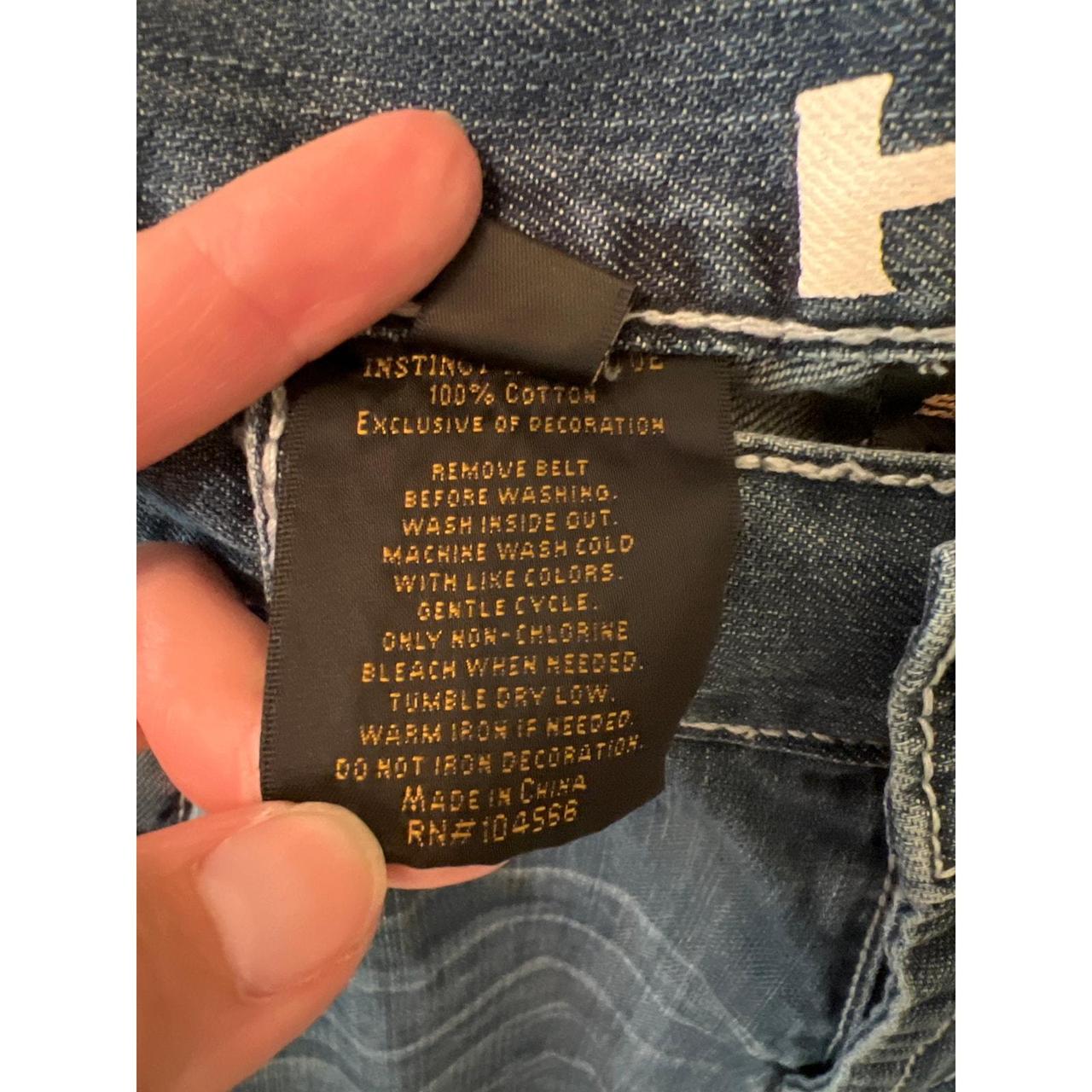 Source Unknown Men's Jeans - Blue/White - 32" – Y… - image 5