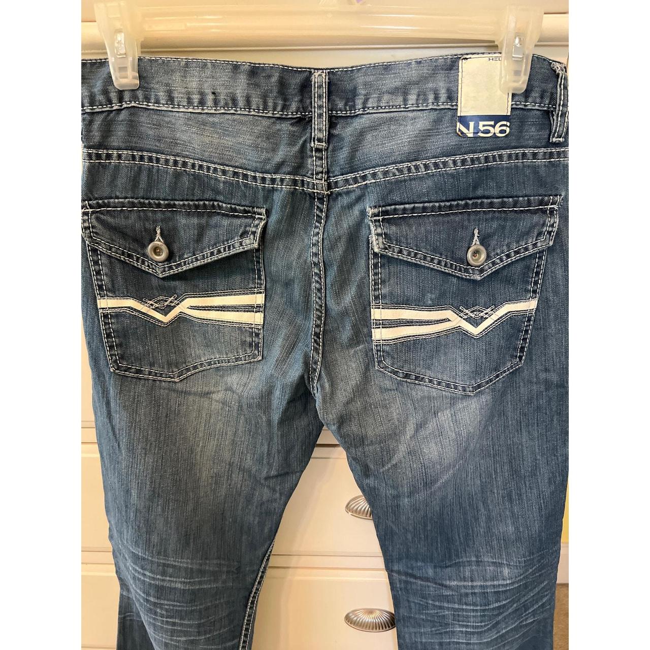 Source Unknown Men's Jeans - Blue/White - 32" – Y… - image 6