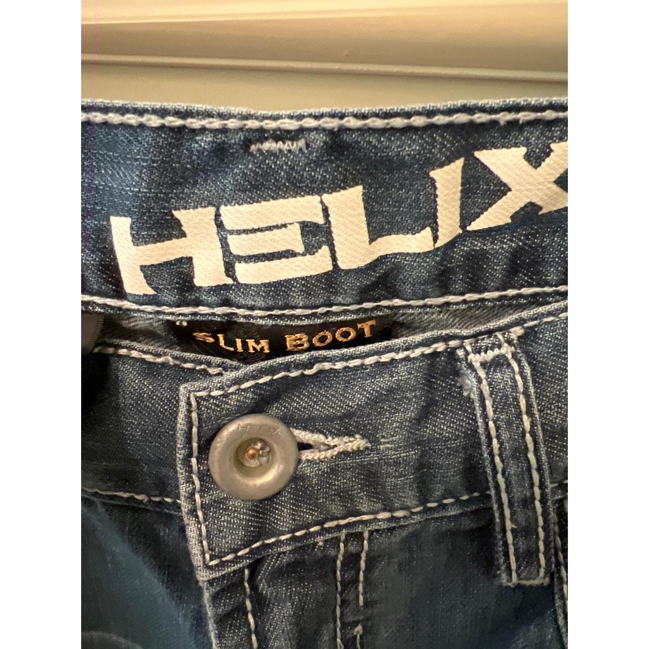 Source Unknown Men's Jeans - Blue/White - 32" – Y… - image 3