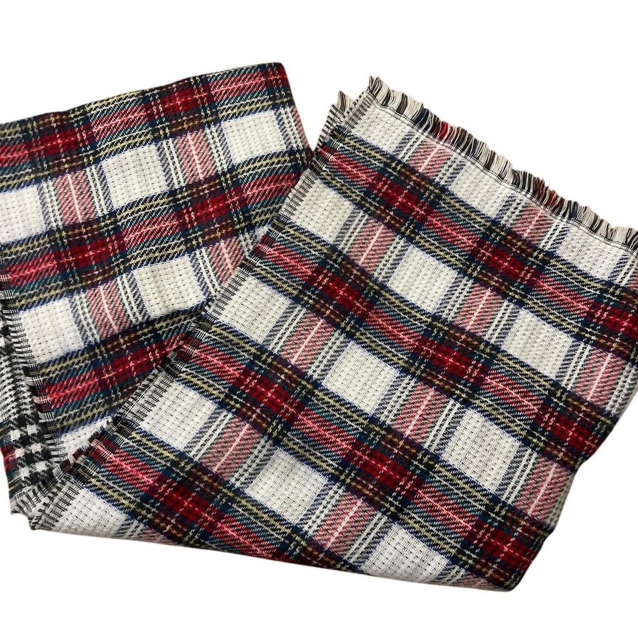 Source Unknown Women's Scarf - Red/White – Red gr… - image 1