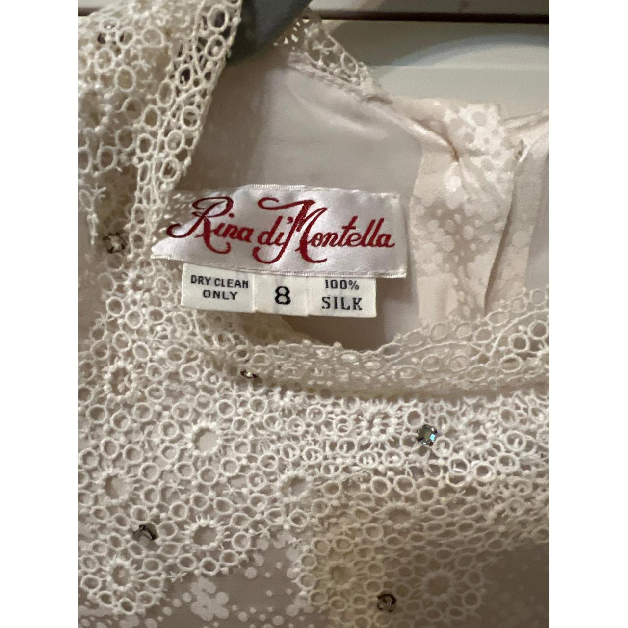 Source Unknown Women's Blouse - Cream - 8 – Vinta… - image 8