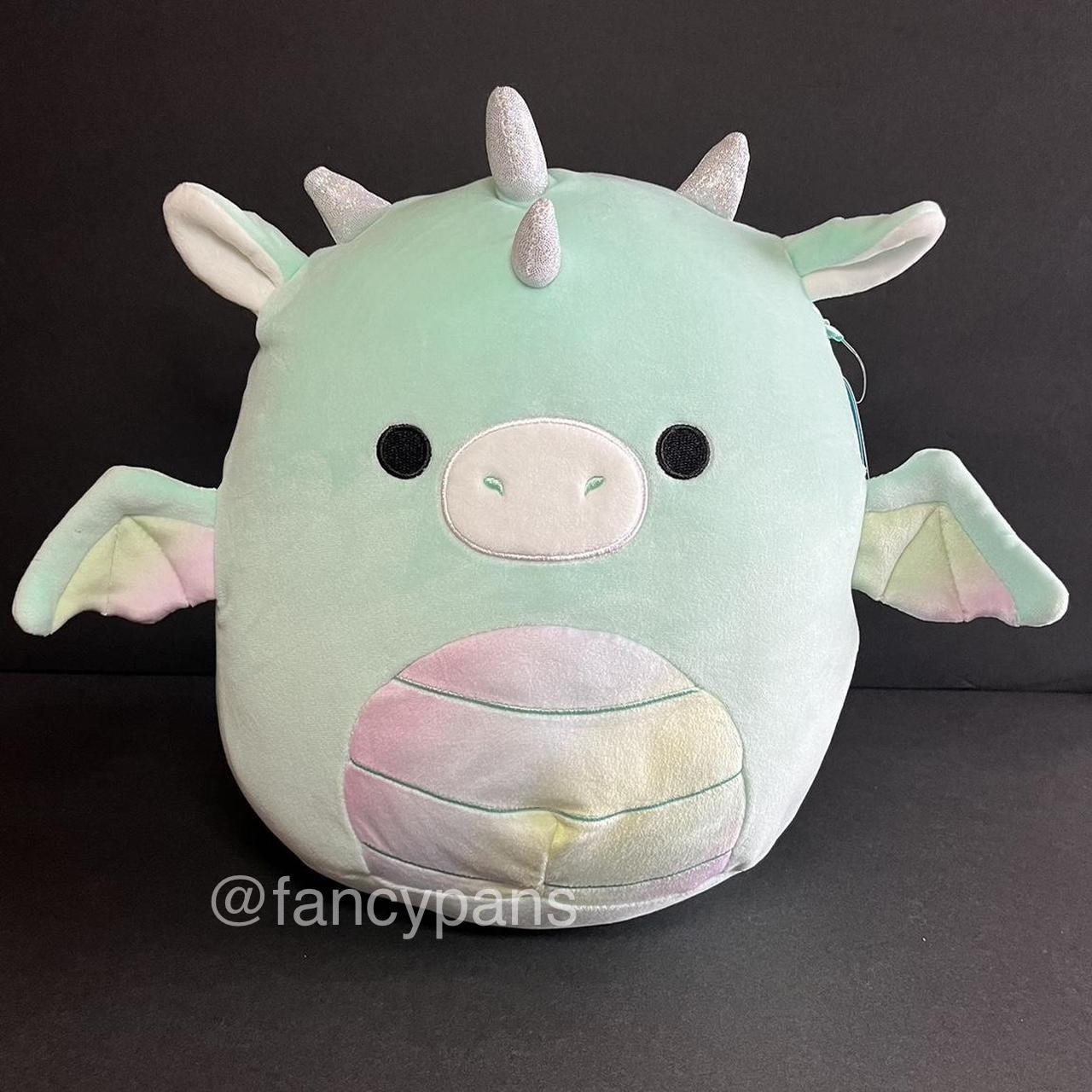 Joey the mint dragon squishmallow 🐉 10 inch... - Depop