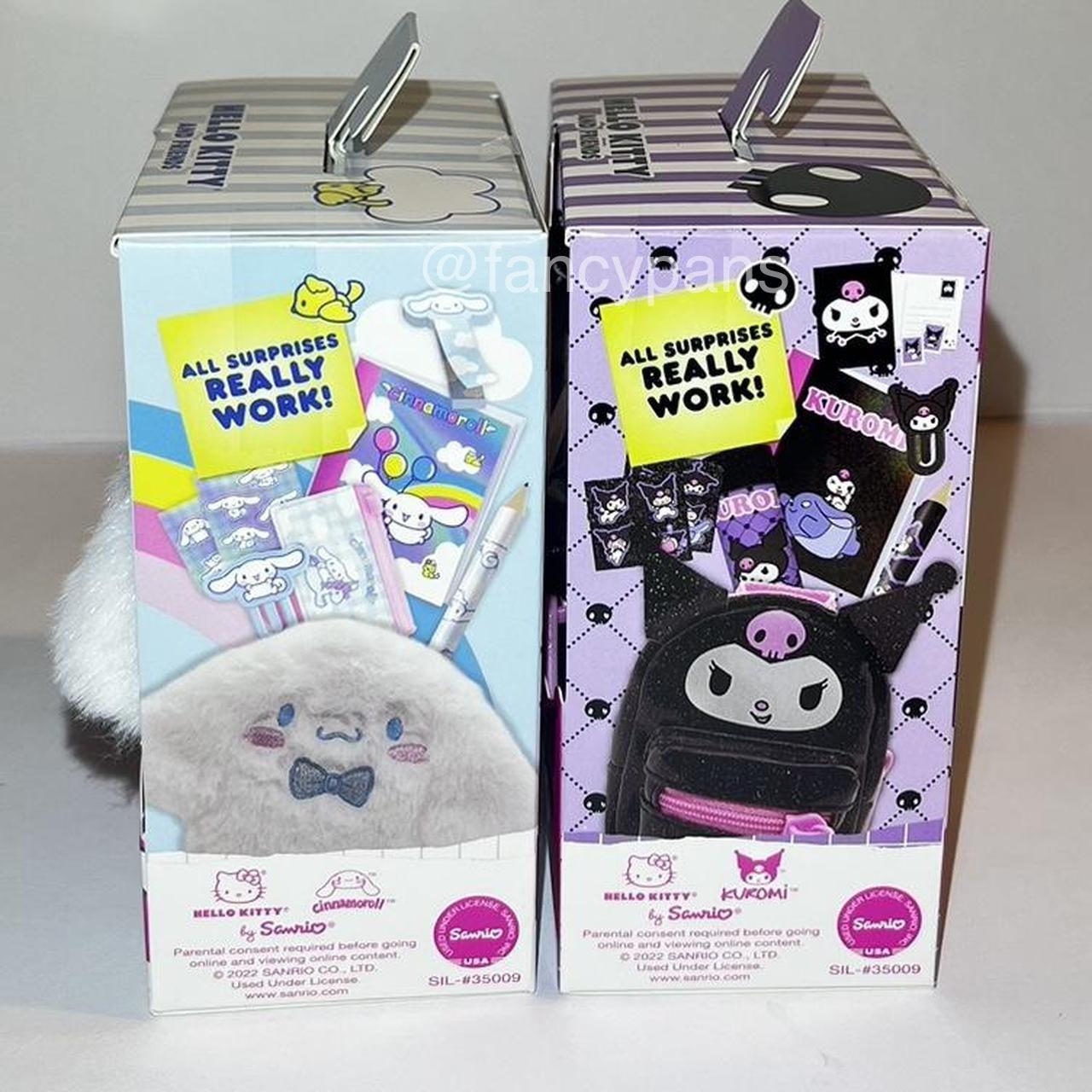 REAL LITTLES - Collectible Micro Hello Kitty and Friends Backpack with 6  Surprise Accessories Inside! (Kuromi)