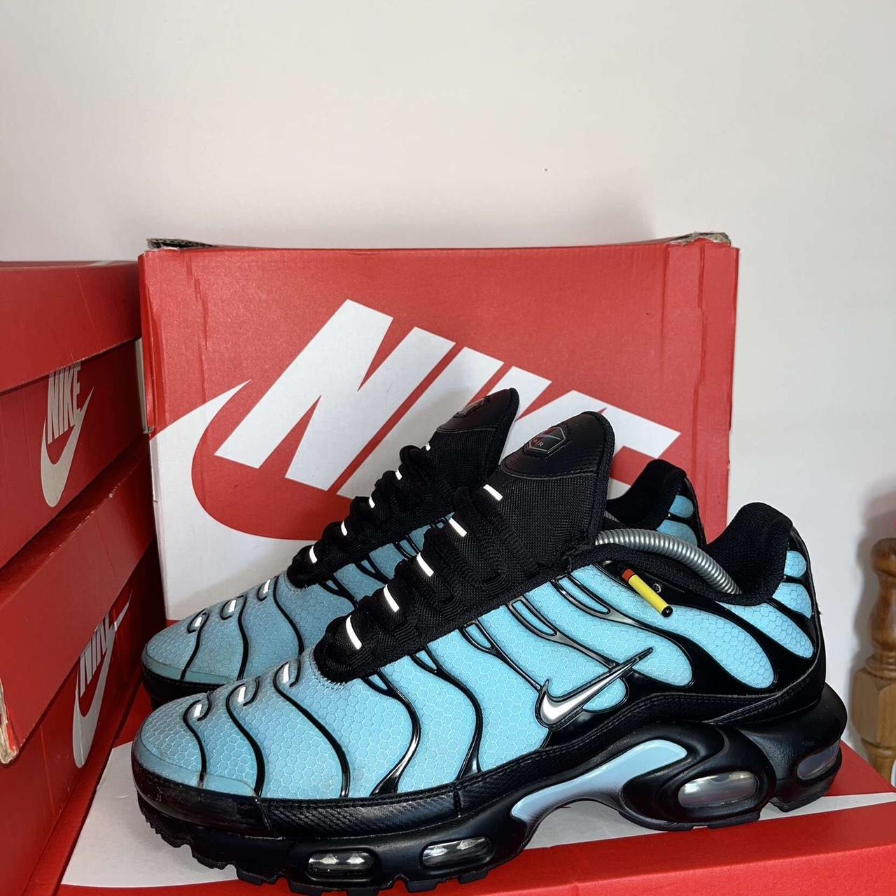 Nike air max plus dark Tiffany 420 shipped Message | Depop