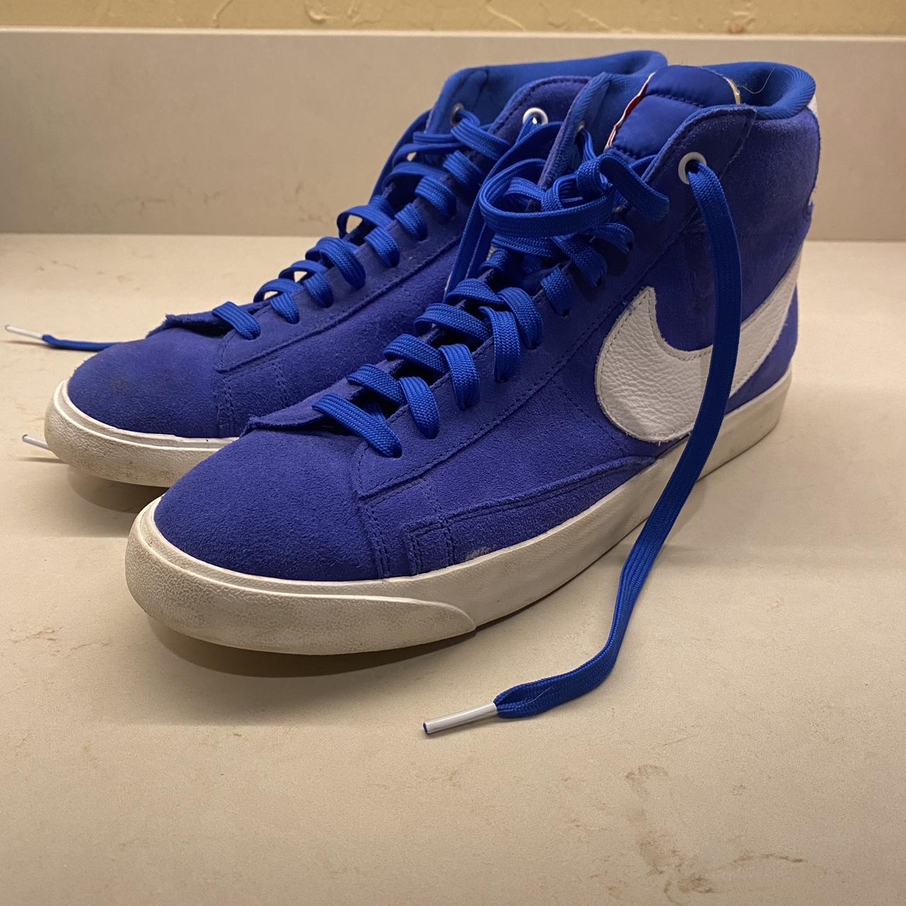 nike stranger things blazer blue