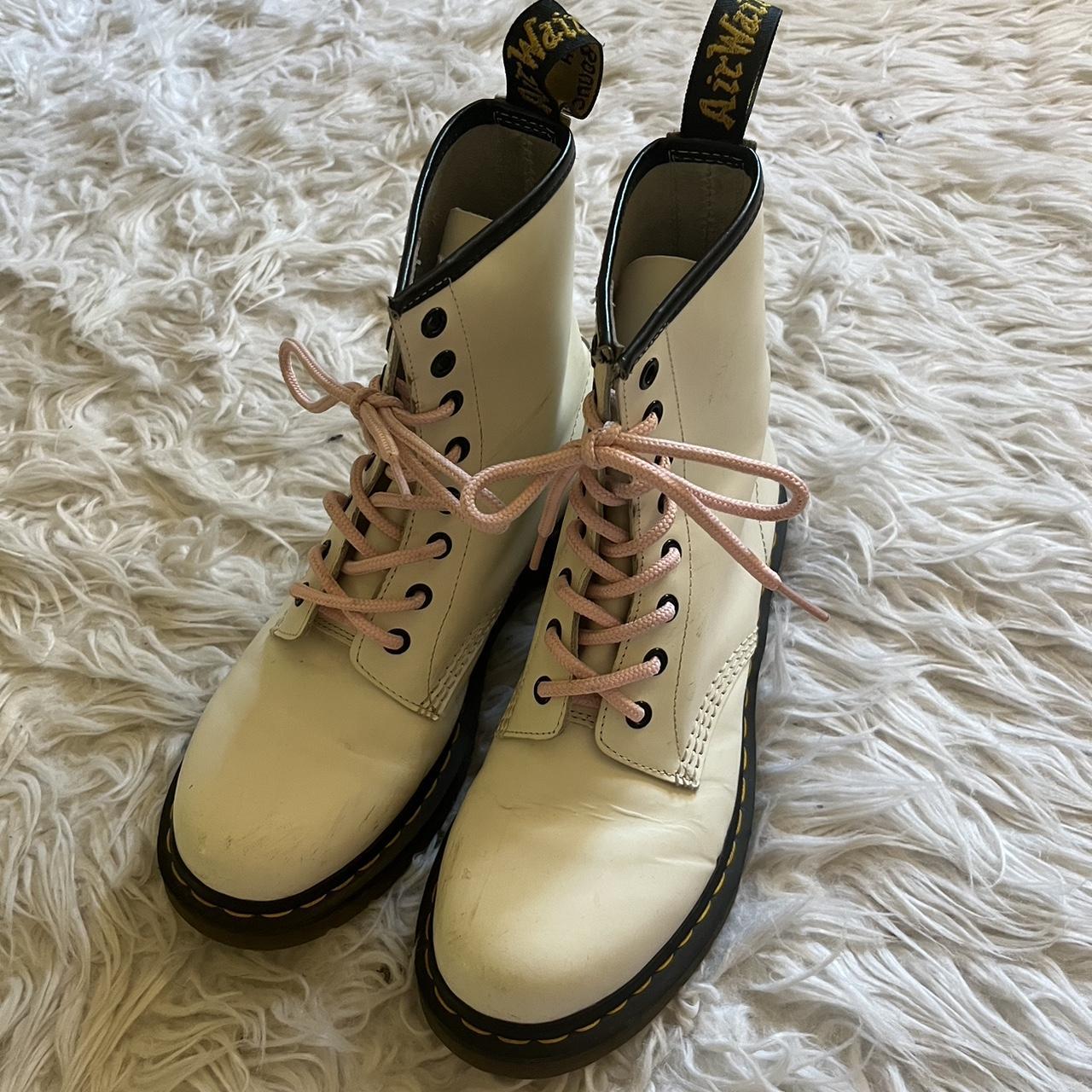 youth white doc martens